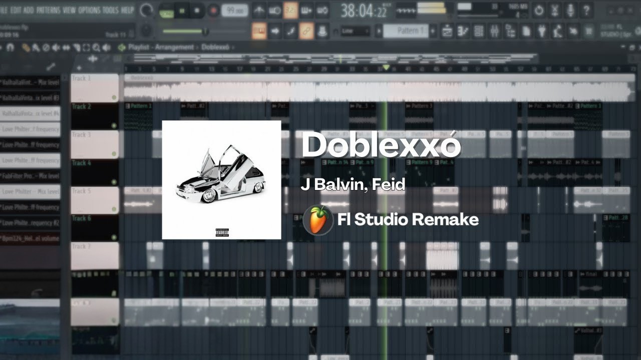 J Balvin, Feid - Doblexxó (FL Studio Remake)