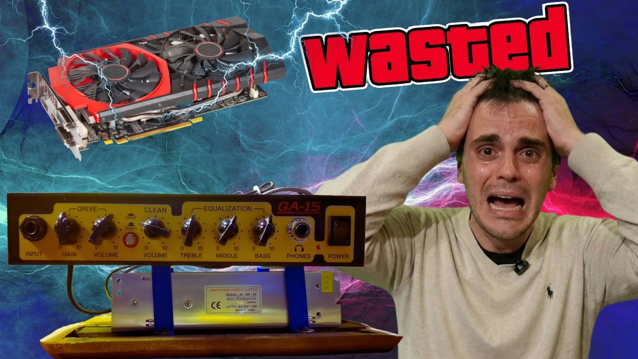 Un amplificatore da cameretta mi CIMISCE la scheda video: un FALLIMENTO coi fiocchi.