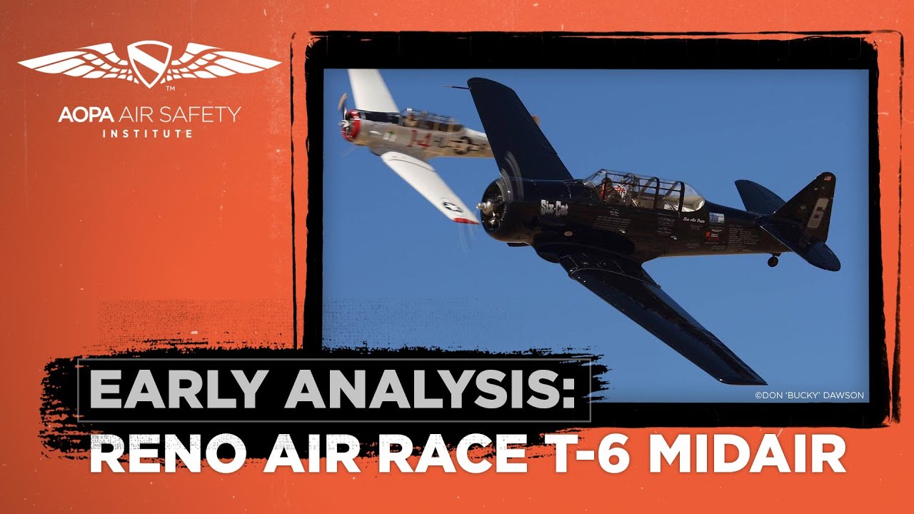 Предварительный анализ: гонки Reno Air на T-6 в воздухе, 17 сентября 2023 г.