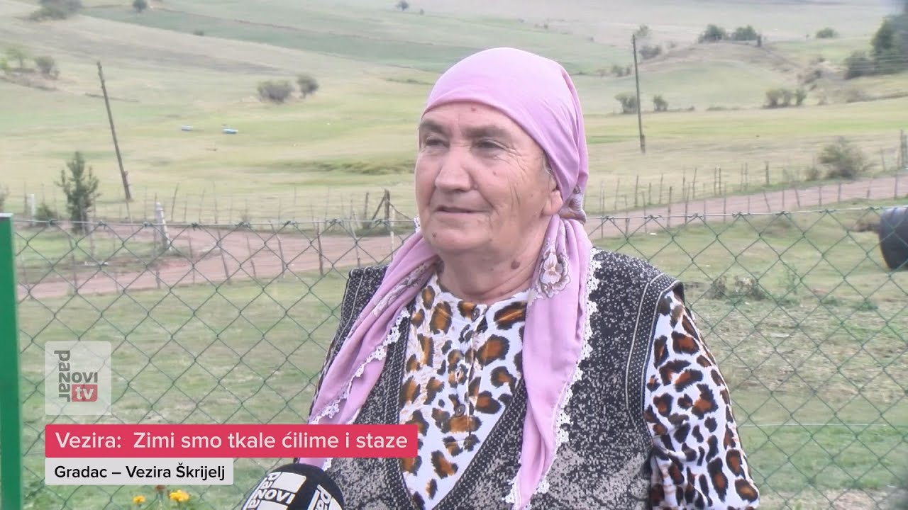 Vezira:  Zimi smo tkale ćilime i staze