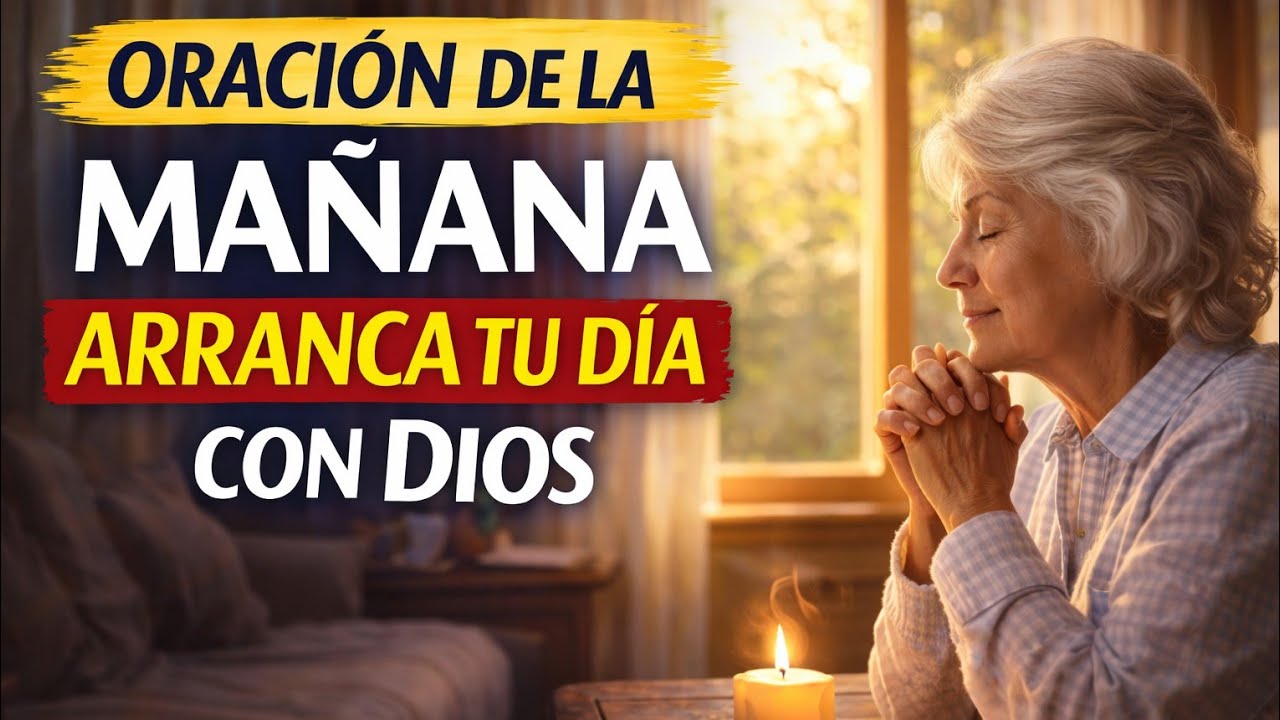 ☀️ Comienza Tu Día con Dios | Oración de la Mañana para Entregar el Día y Confiar