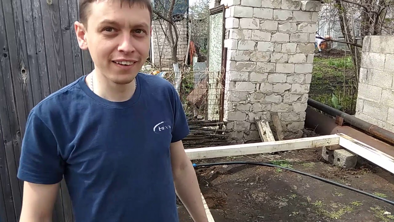 Курятник 2х2 из подручных материалов часть 1
