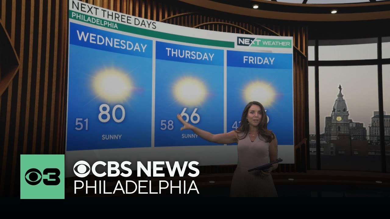 Philadelphia region approaching record dry stretch; more warm weather Wednesday