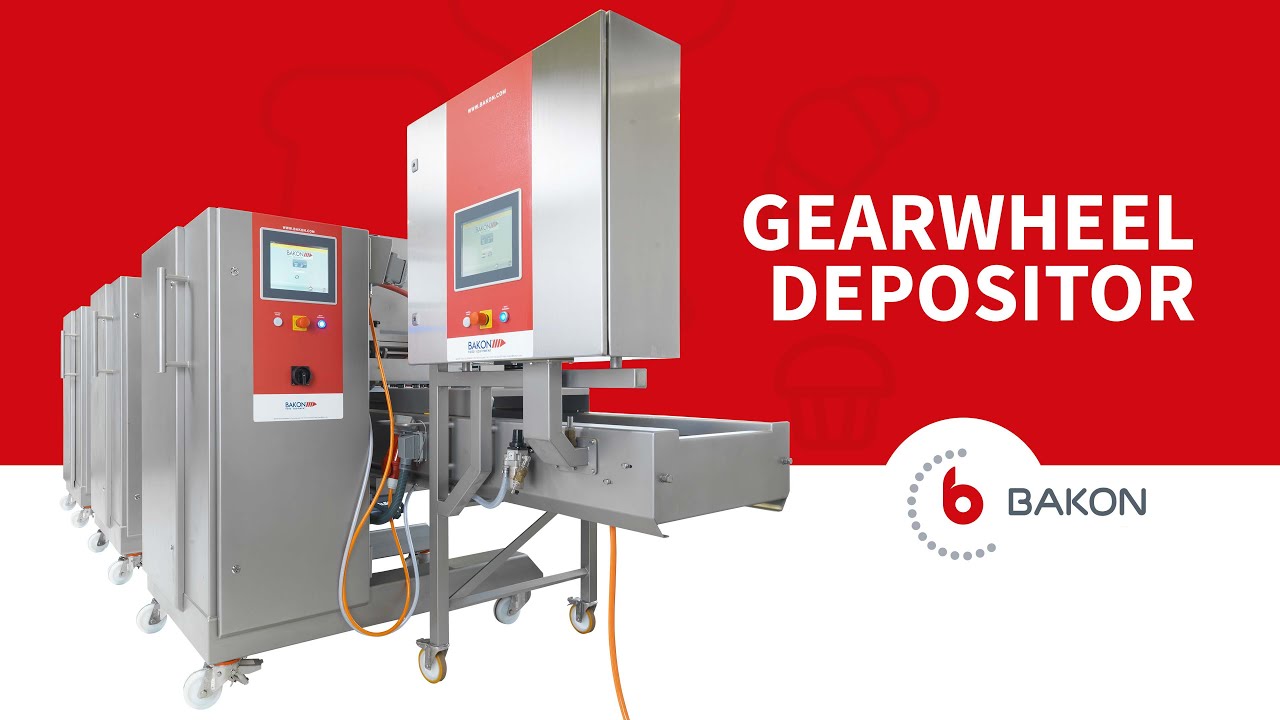 Gearwheel Depositor Inline | Bakon Food Equipment