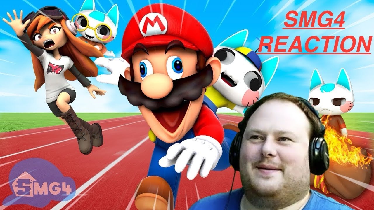 Реакция на SMG4! Гонка всех времен!