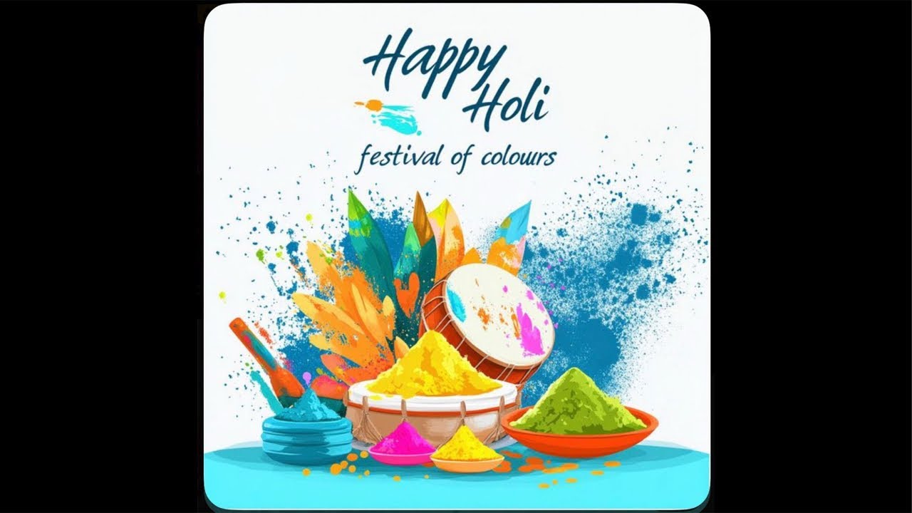 The Laughing Yogi on Happy Holi.