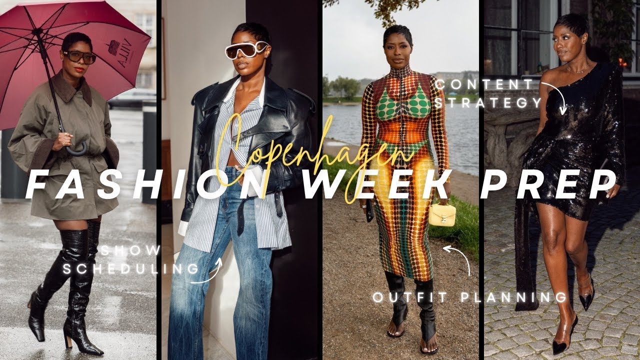 FASHION WEEK PREP: Outfit Planning, Scheduling, Try-on/Styling