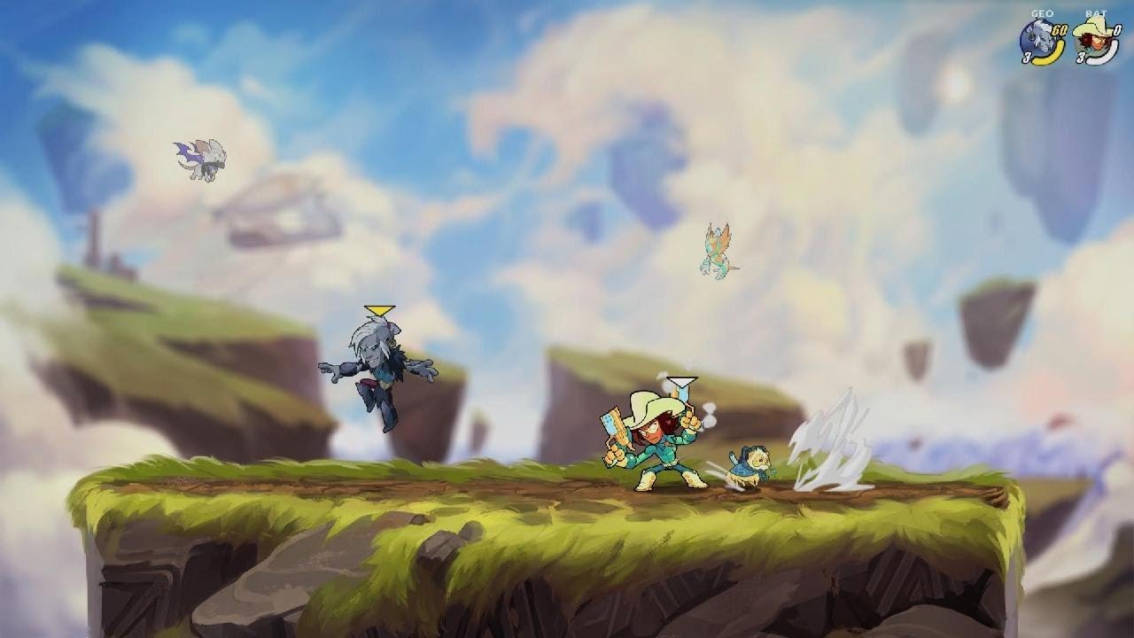 Brawlhalla_Improving Blasters & Hammer of Casie