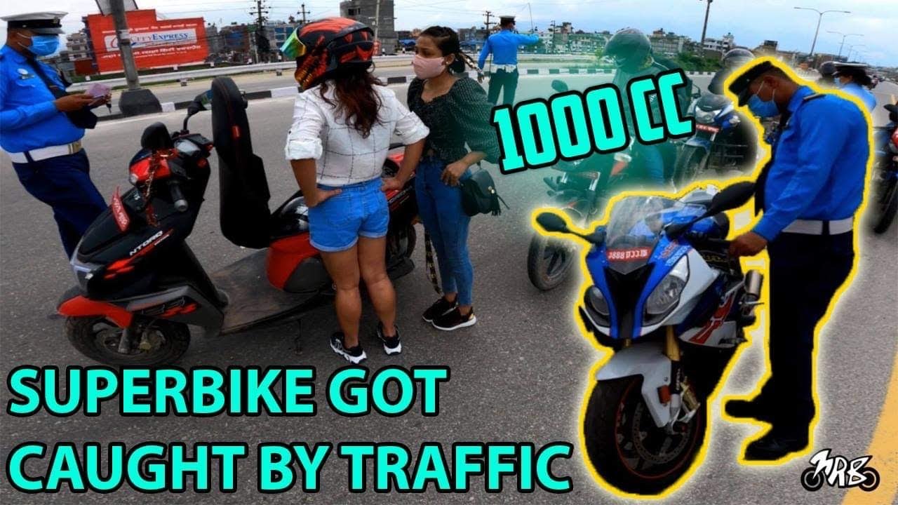 Riding Superbike in Nepal || 1000CC BMW || MRB Vlogs