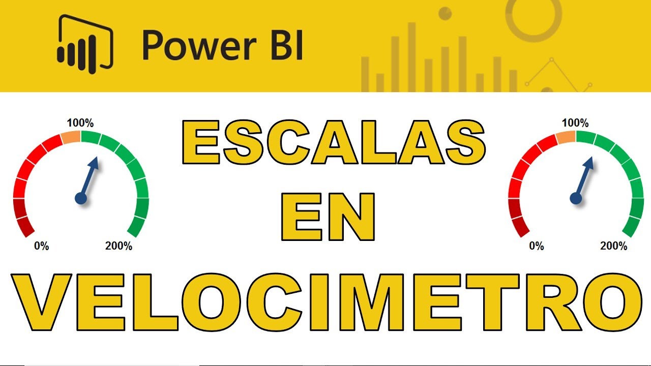 Velocímetro con escalas de riesgo en Power BI | Capítulo 21 | Curso de Power BI
