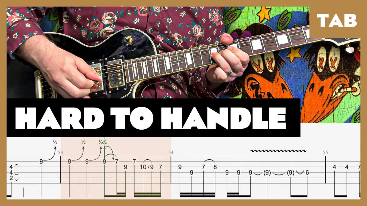 The Black Crowes - Hard to Handle - Guitar Tab | Lesson | Cover | Tutorial