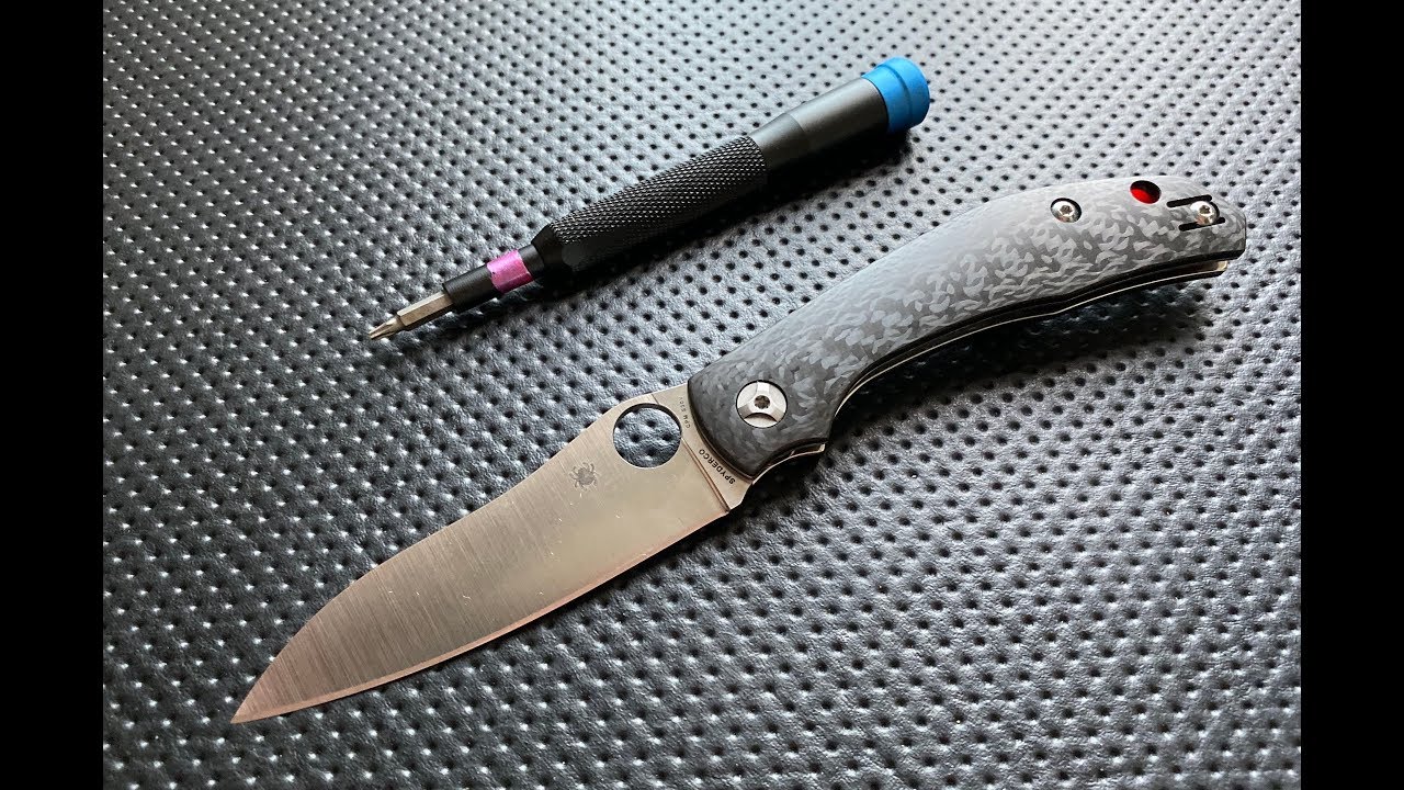 Карманный нож Spyderco Kapara 'CQI' Revision 2: полная разборка Ника Шабазза