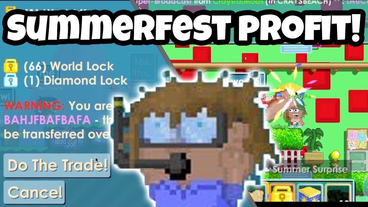 SUMMERFEST PROFIT (OLD) | Growtopia