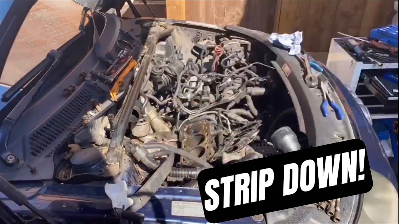 Removing The Cylinder Head Off An Audi TT 1.8T