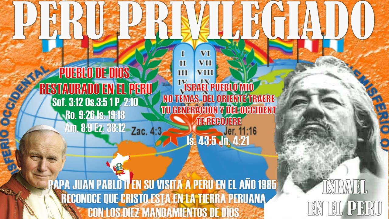 AEMINPU: EL PAPA JUAN PABLO II EN SU VISITA A PERU EL AÑO 1985 RECONOCE QUE CRISTO ESTA EN LA TIERRA