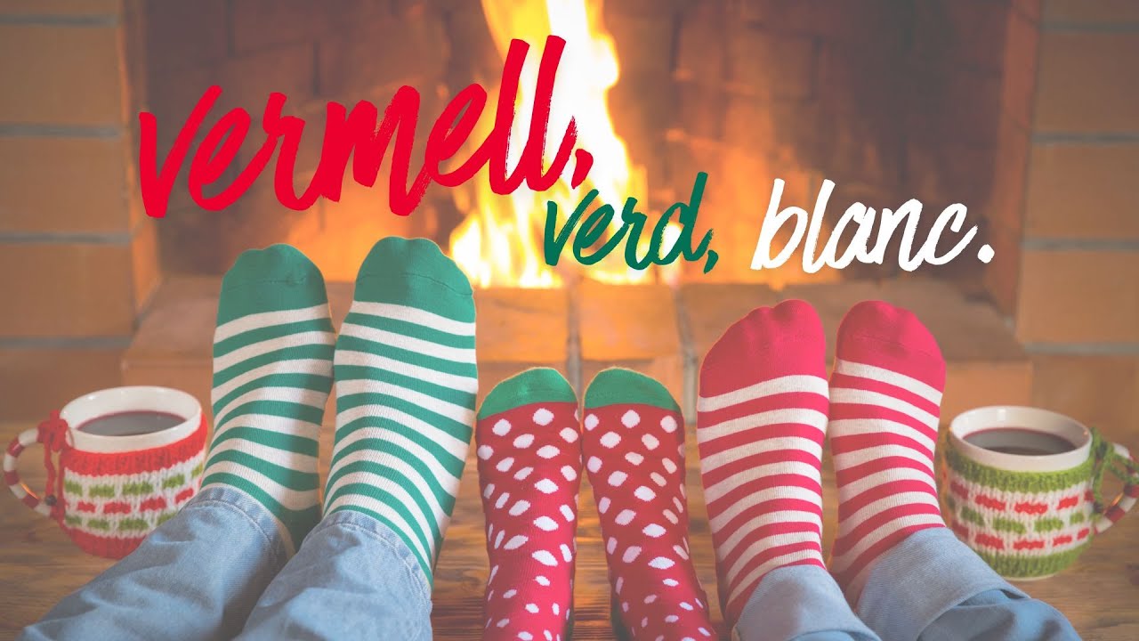 VERMELL, VERD I BLANC  (nadala infantil en català)