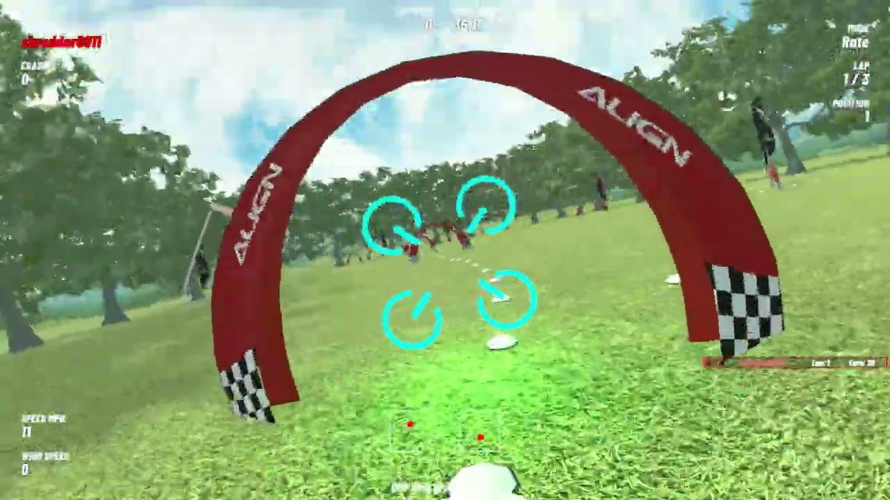 FPV Velocidrone - DDR Holy ground track 1