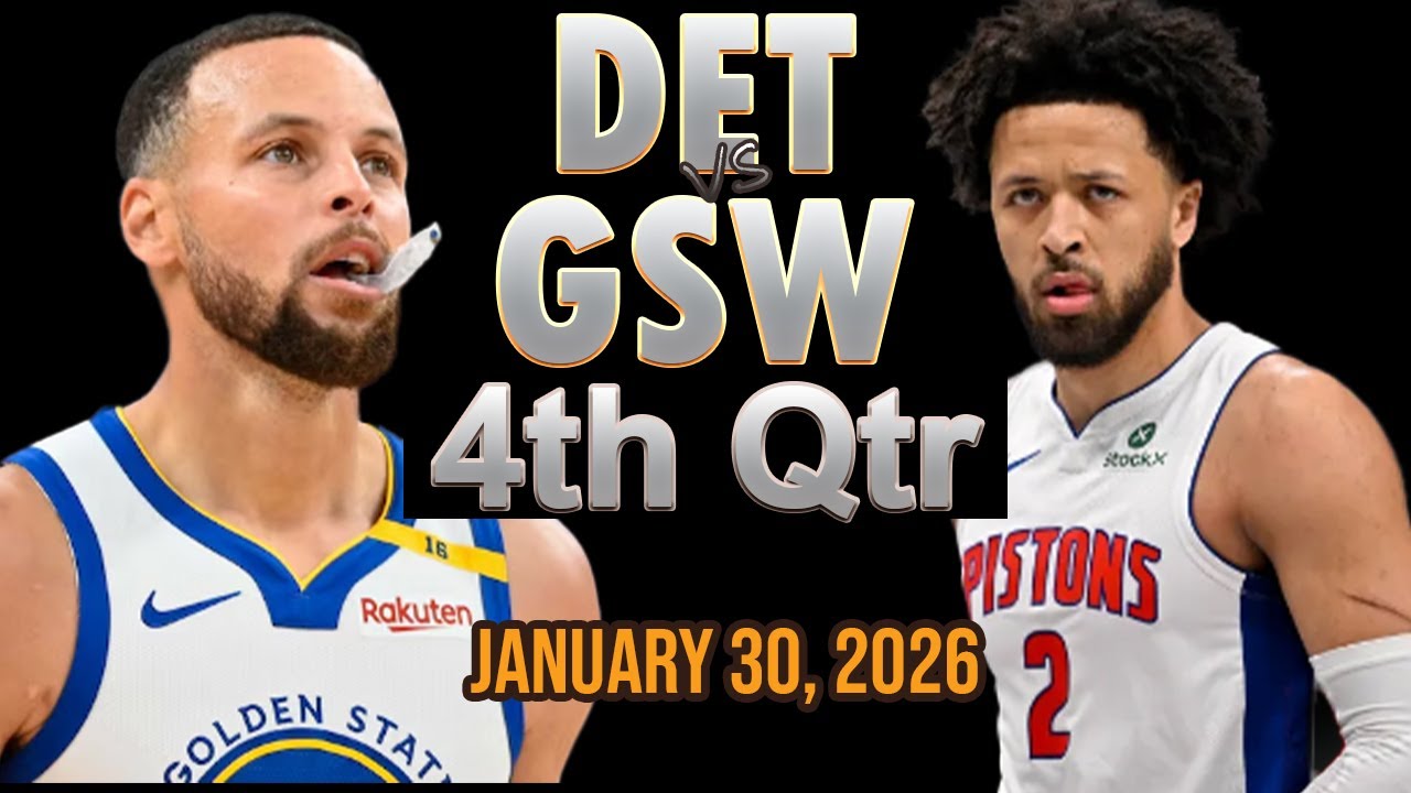 Detroit Pistons vs Golden State Warriors 4th Quarter Part 2 Highlight - JAN 30, 2026