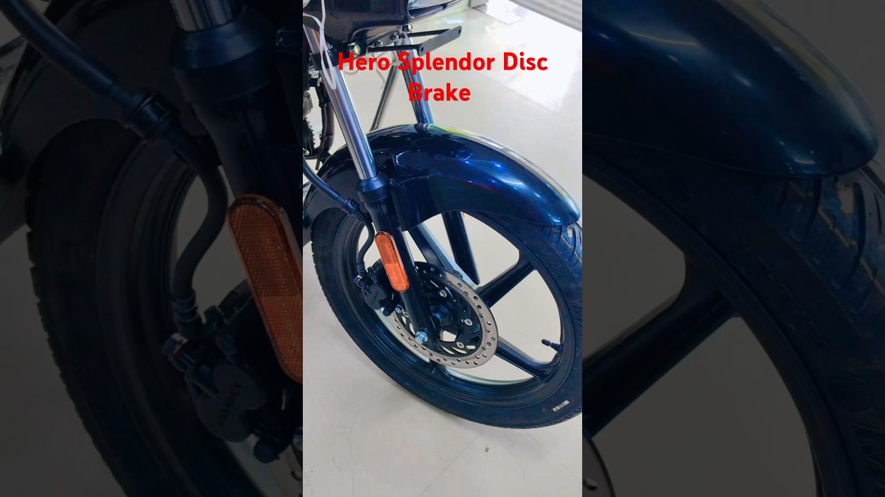 2025 Hero Splendor Plus Xtec Disc Brake #shorts #trending #hero #splendor #splendormodified #bike