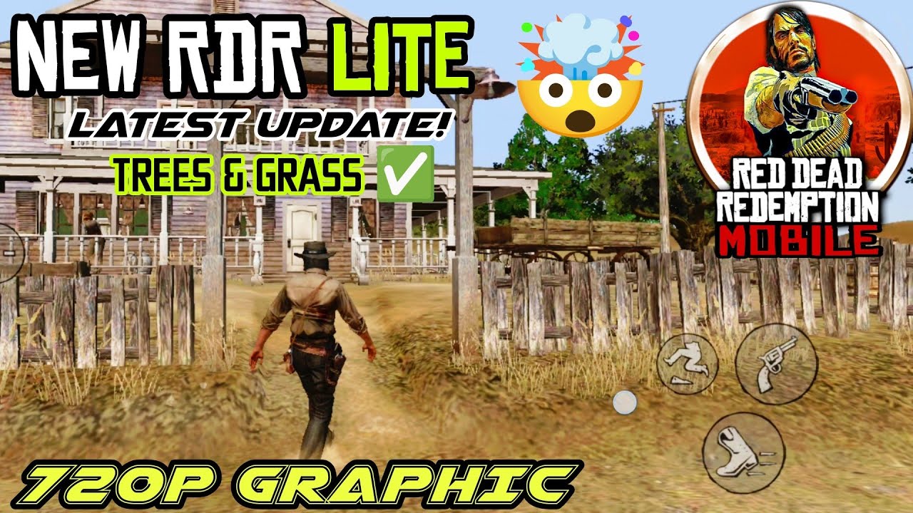 Новая RDR Lite | Улучшения графики до 720p + повышение производительности | Исправлена ​​проблема...
