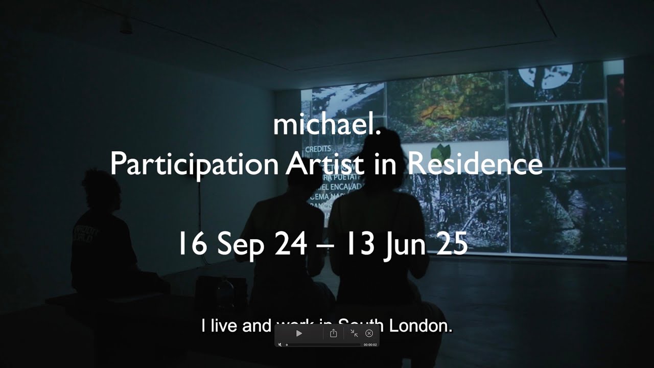 Participation Residency Artist: michael.