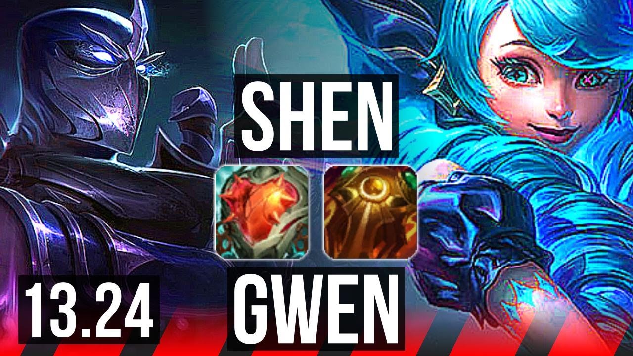 SHEN vs GWEN (TOP) | 5/1/14, 1000+ games | KR Master | 13.24