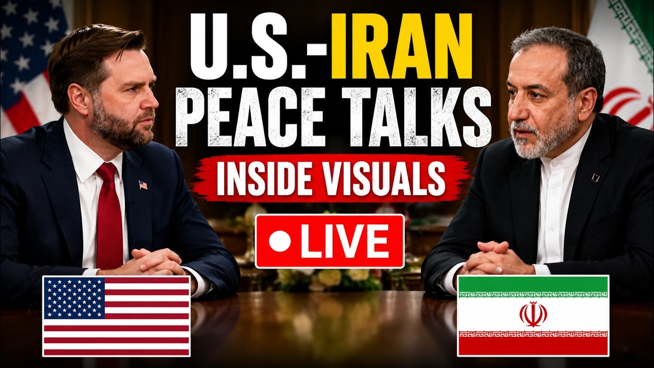 US-Iran Peace Talks LIVE: JD Vance-Abbas Araghchi Talks | Iran War Updates | Donald Trump LIVE