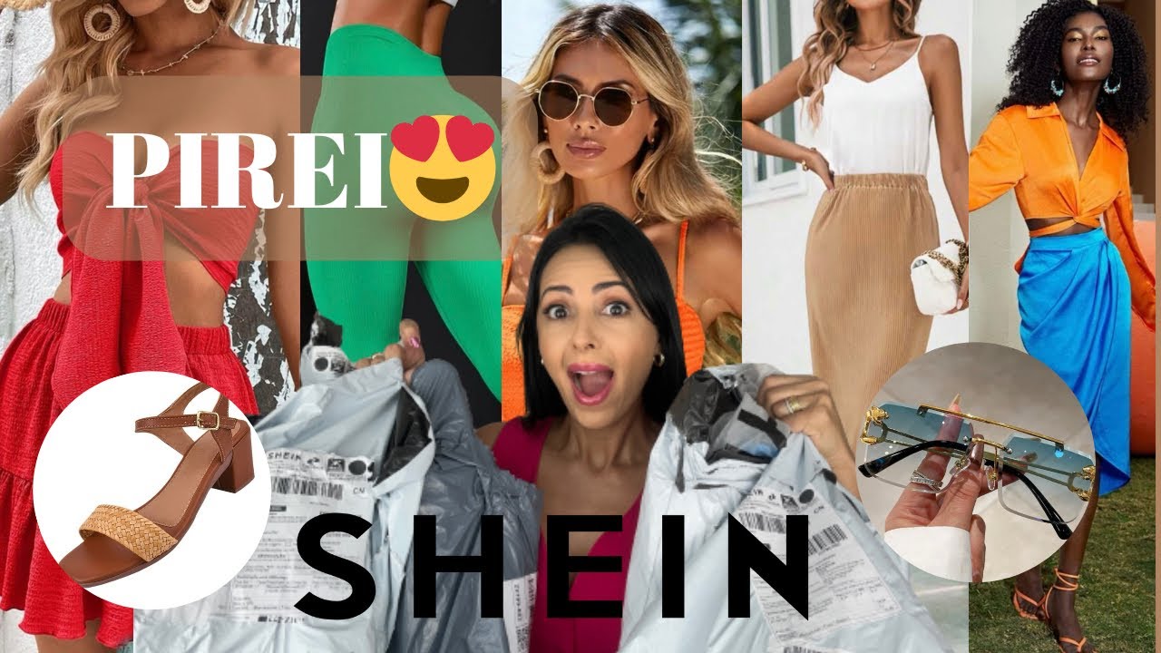 COMPREI MUITA COISA NA SHEIN | PIREI NESSA COMPRA 😍