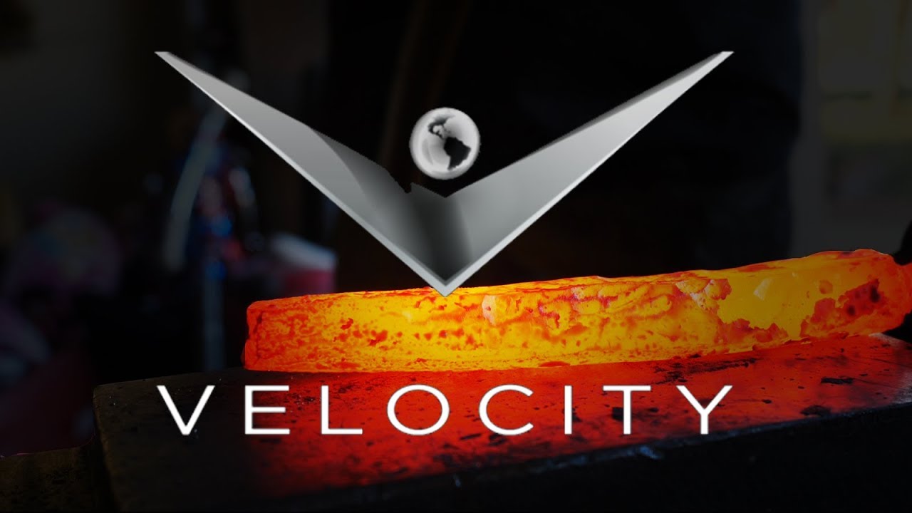 Forging A Knife From Car Parts For Velocity!
