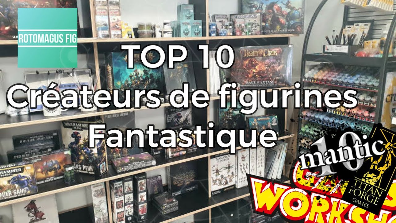 TOP 10 : des créateurs de figurines Fantastiques