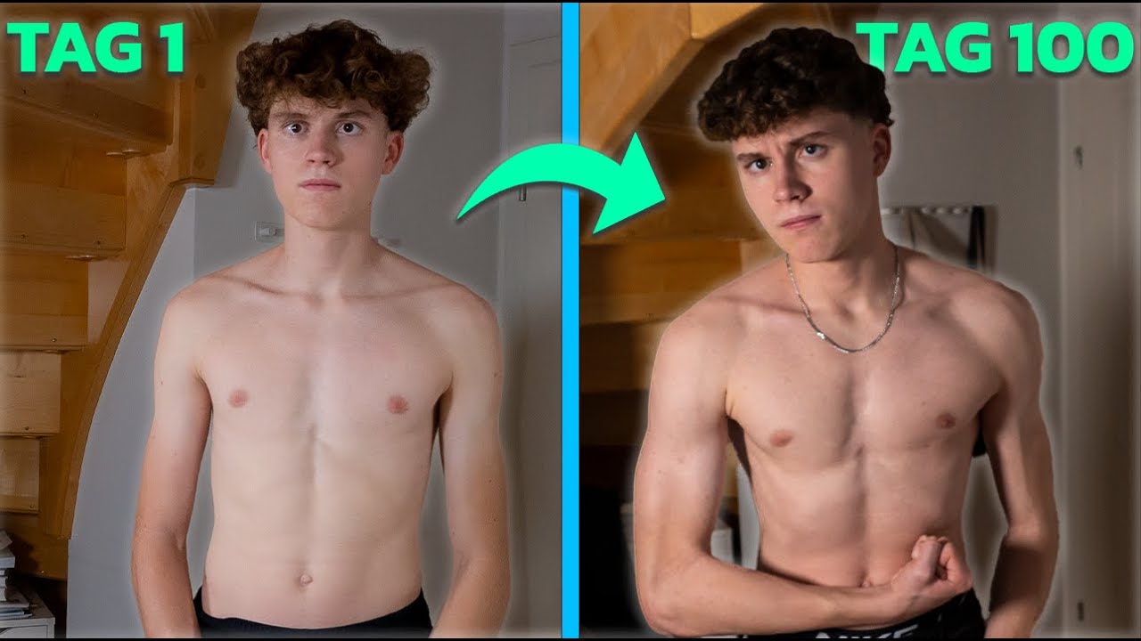 So sieht eine realistische 100 Tage K&ouml;rpertransformation aus