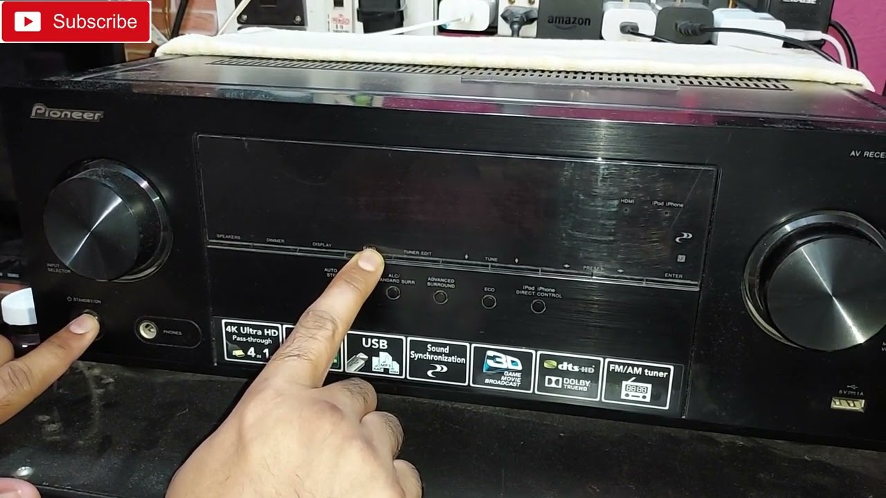 Как сбросить настройки ресивера Pioneer / Сброс настроек AV-ресивера Pioneer к заводским настройк...
