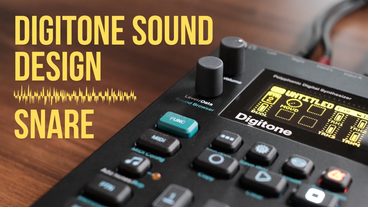 Elektron Digitone Sound Design Tutorial | Making A Snare Drum