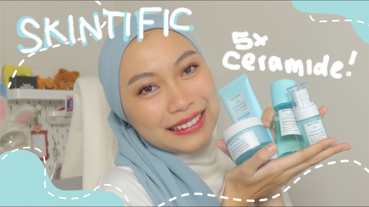 SKINTIFIC 5X CERAMIDE SERIES Basic Skincare untuk Skin Barrier!