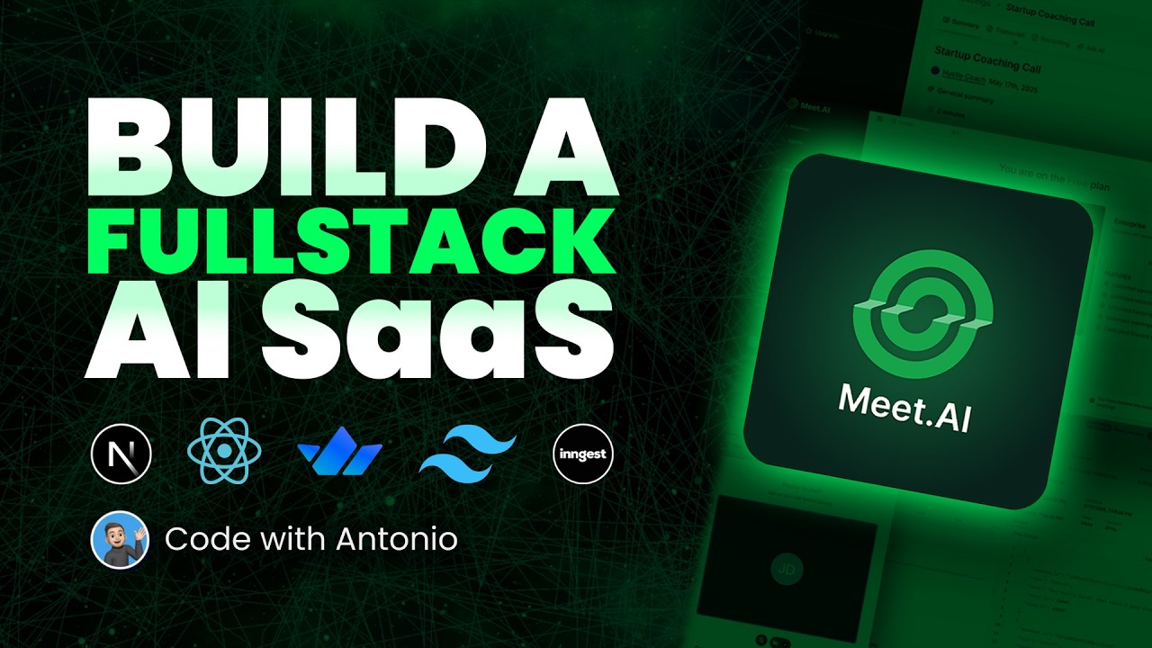 Build and Deploy a SaaS AI Agent Platform | Next.js 15, React, Better Auth, Polar | Full Course 2025