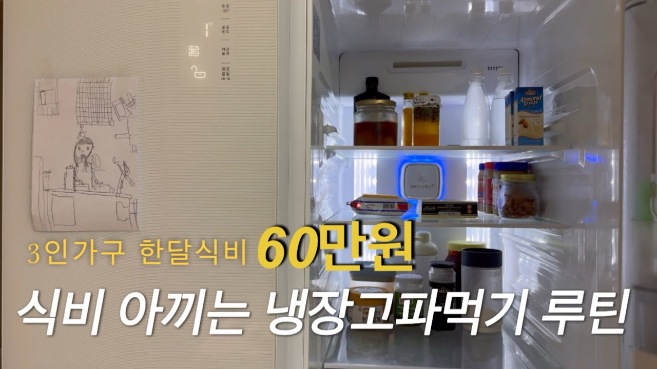 집순이주부VLOG | 식비아끼는 장보기루틴, 미니멀라이프 냉장고파먹기