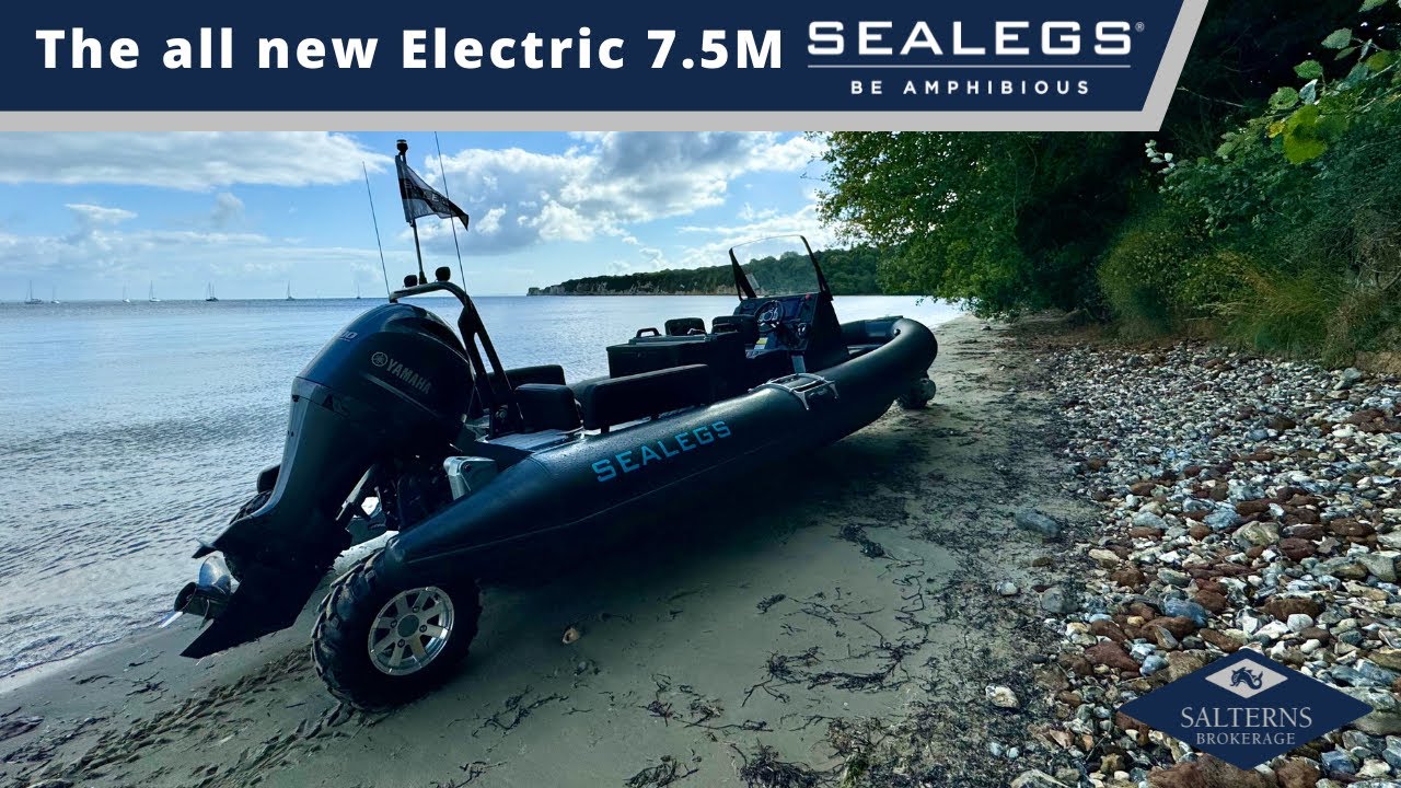 Sealegs Electric 7.5 -  New for 2024. Orders now being taken for 2025.