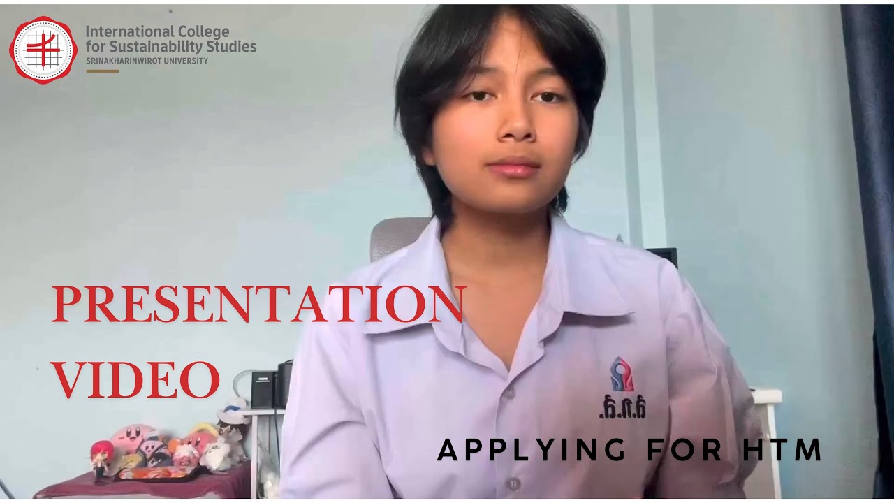 (SWUIC TCAS68) Wanicha Sahawong | PRESENTATION VIDEO for HTM