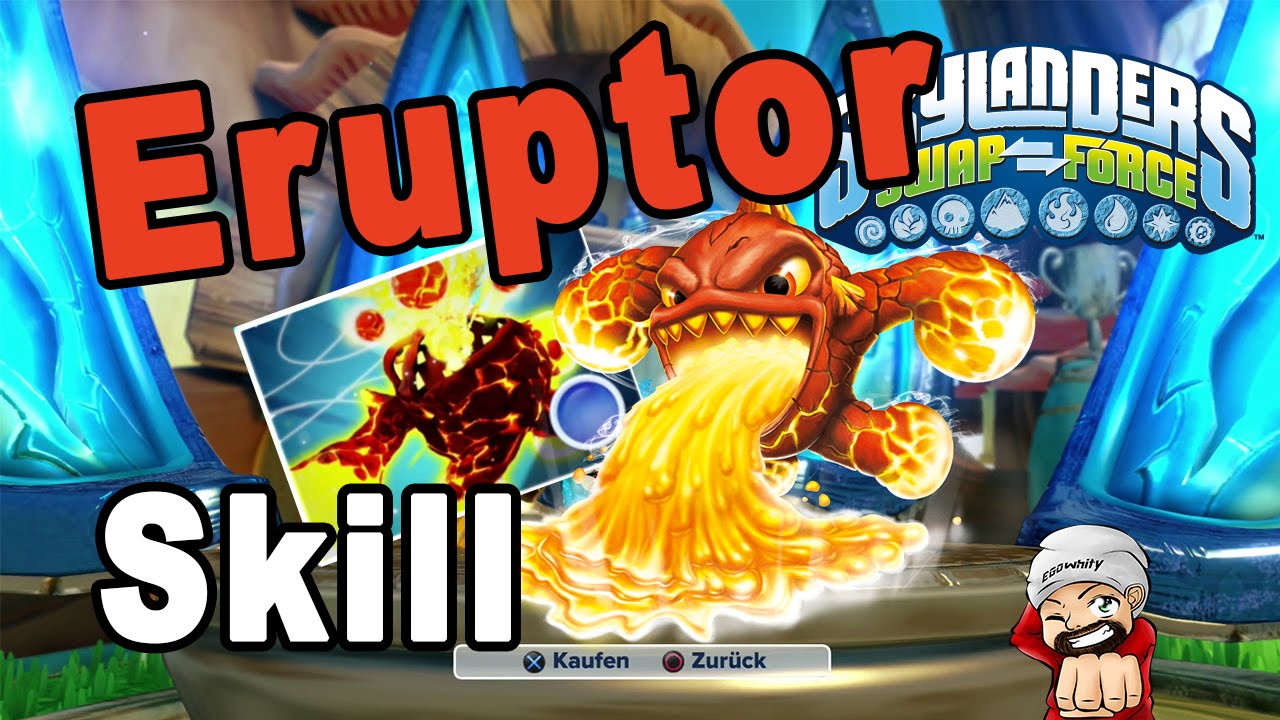 Lava Barf Eruptor Serie3 | Skillen auf Magmantor Skylanders Swap Force (Deutsch)