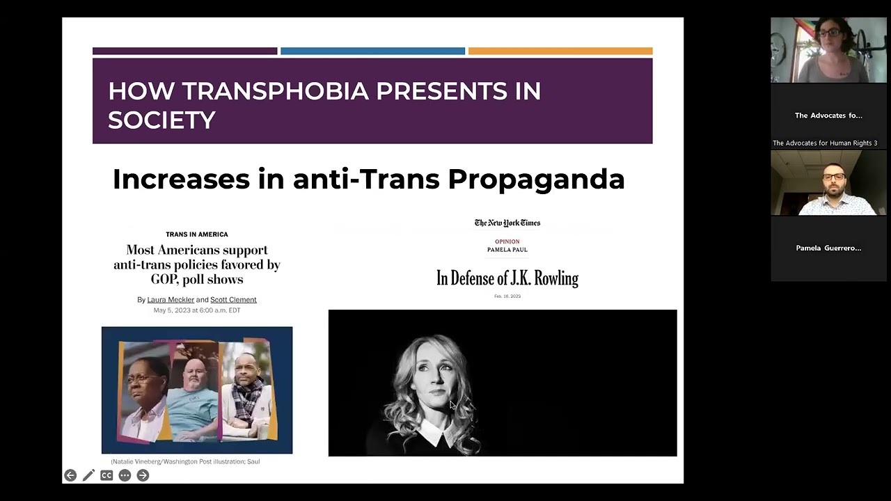 United in Diversity: Fighting the Anti-Trans Movement