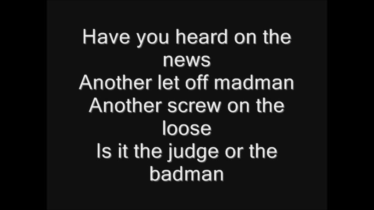 Iron Maiden - Justice of the Peace Lyrics