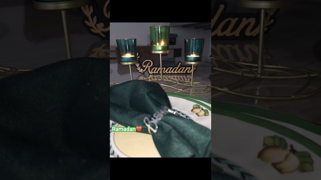 Ramadan Mubarak 🤎 Рамадан декорации d&eacute;coration #viral #love #belgique #чечня #еда #рецепты #ramadan