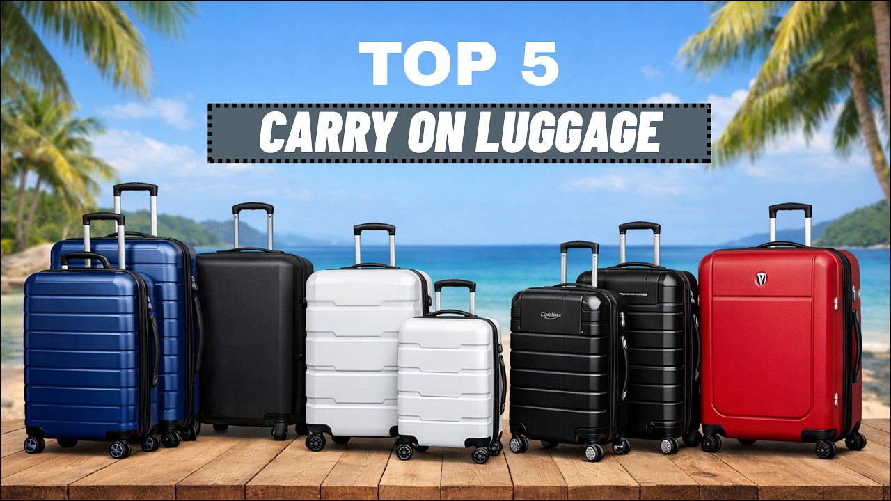 ✅ Luggage: Best Carry On Luggage 2026 (Buying Guide)