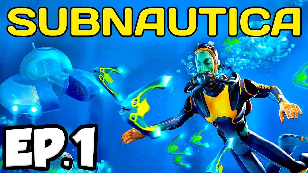 Subnautica Ep.1 - CRASHED ON AN ALIEN WORLD, IS MY LIFE ENDING? (Full Release Gameplay / Let's Play)