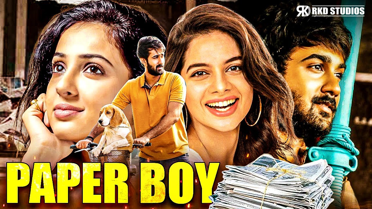Paper Boy | Santosh Sobhan, Riya Suman, Tanya Hope | New South Dubbed Romantic Hindi Full Movie