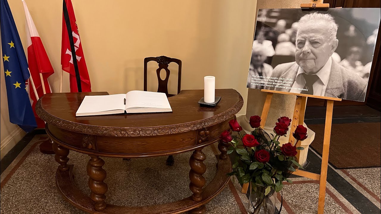 23.01.2026 Profesor Andrzej Januszajtis - znawca historii Gdańska - zmarł 22.01.2026 (live)