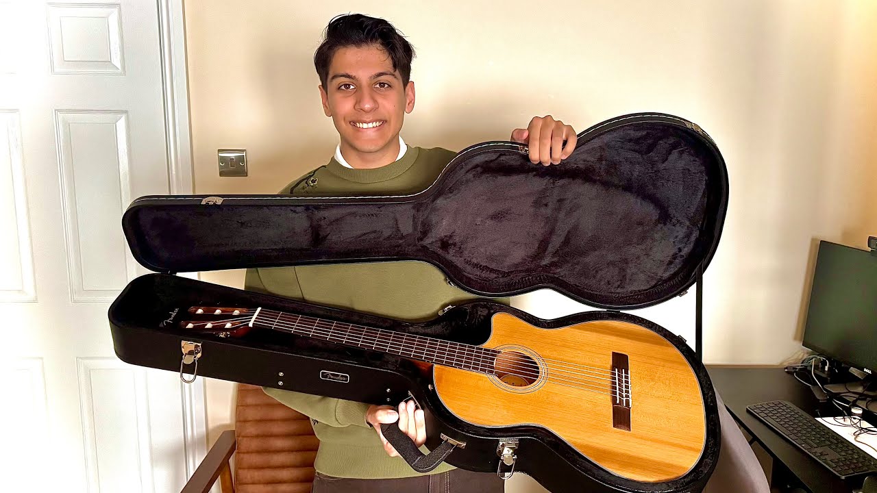 Is This The Best Guitar Ever? (Fender CN-140SCE Nylon Thinline)
