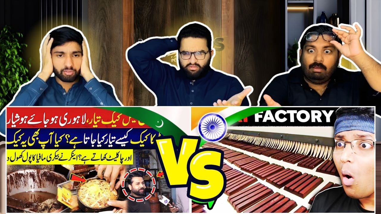 Pakistani Reaction on Pakistan vs India Chocolate Factory Hygiene टूर 😱