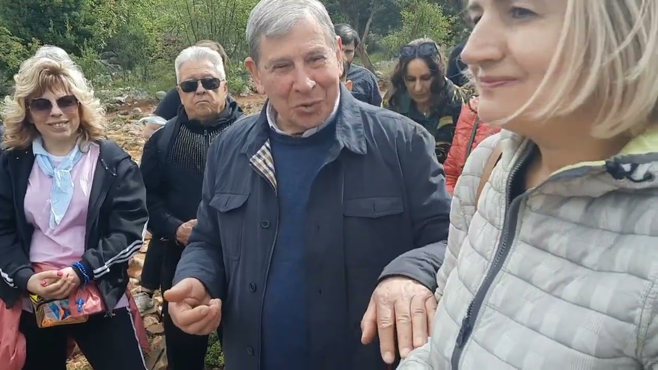 Dalla Collina delle Apparizioni - 26 Aprile 2024 PELLEGRINAGGIO A MEDJUGORIE