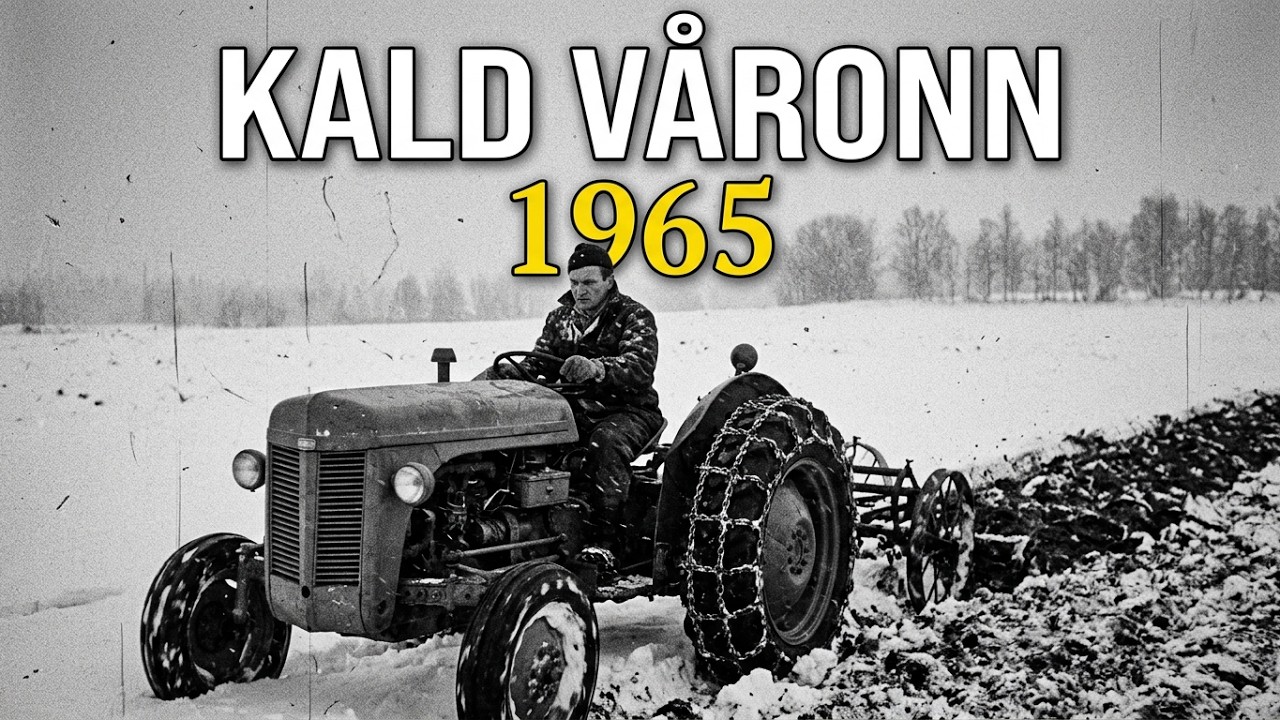 Kald våronn og utstilling av Landbruksmaskiner -1965.